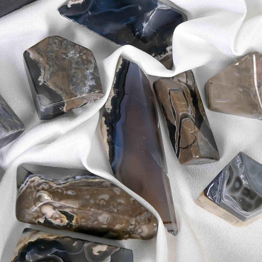 Volcanic Agate Freeform - CrystalHola