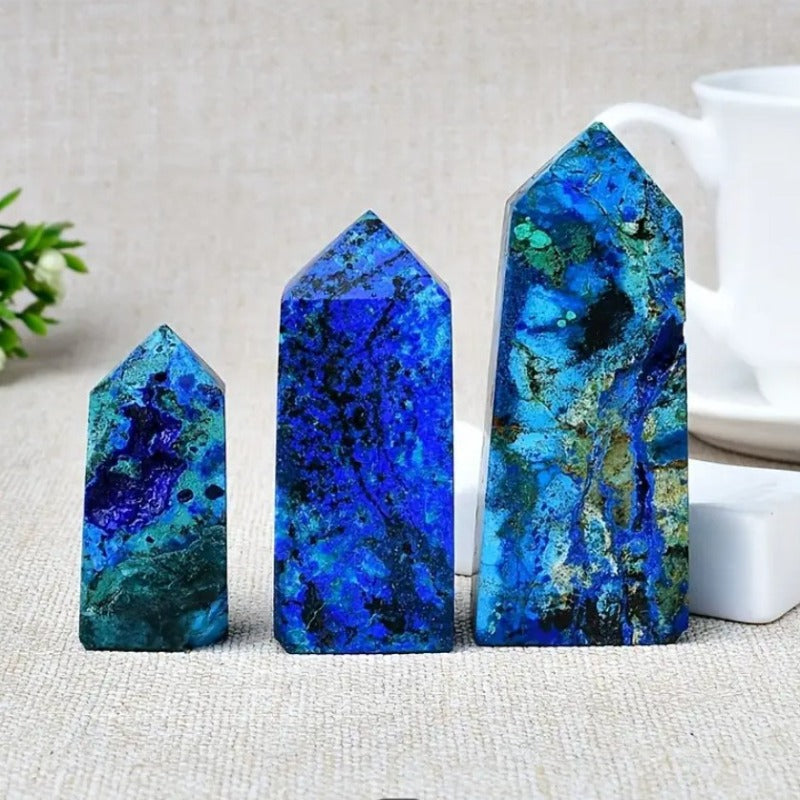 Wholesale Bulk Azurite Malachite Tower |CrystalHola