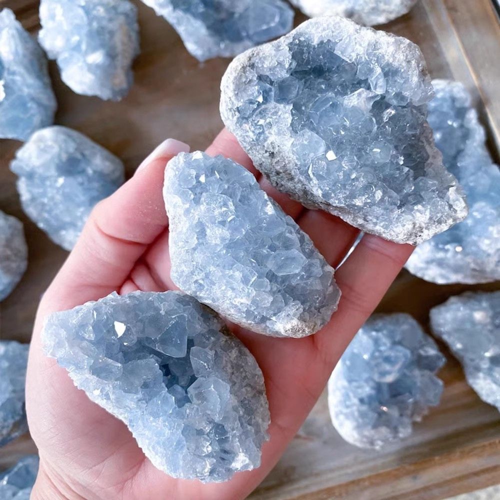Wholesale Bulk Blue Celestite Cluster Geode|CrystalHola