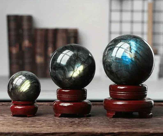Wholesale Bulk Labradorite Crystal Sphere|CrystalHola