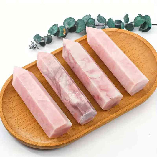 WholesaleBulkPinkOpalTowerCrystalHola_5 - CrystalHola
