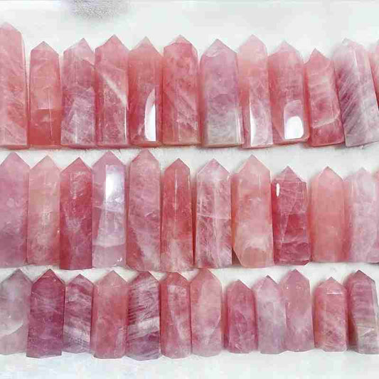 WholesaleBulkRoseQuartzTower_3 - CrystalHola