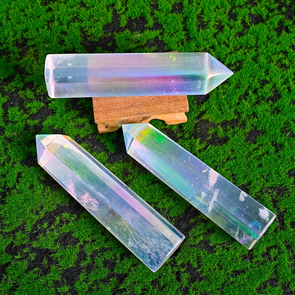 Wholesale Bulk Aura Clear Quartz Point |CrystalHola