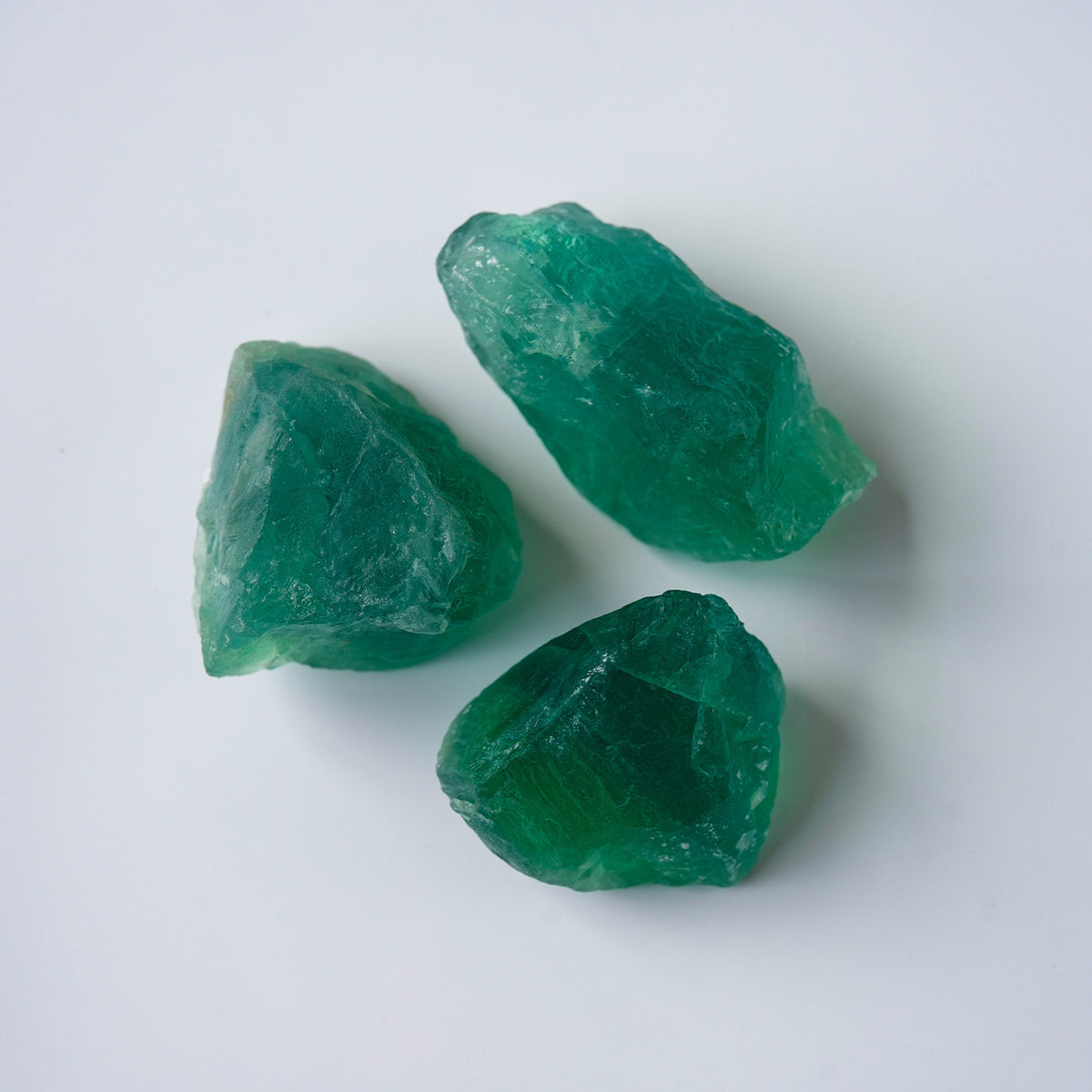 Green Fluorite Raw Stone for Gifts Bulk