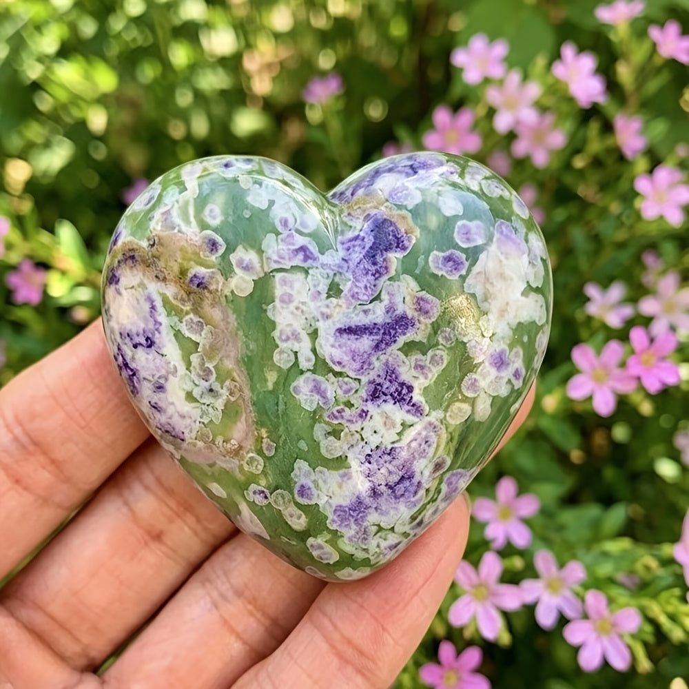 Auspicious Crystal Heart Unique Gift for Family and Friends