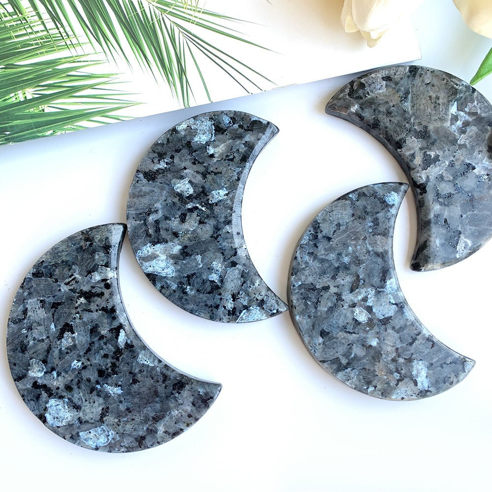 Natural Crystal Moon for Holiday Gift