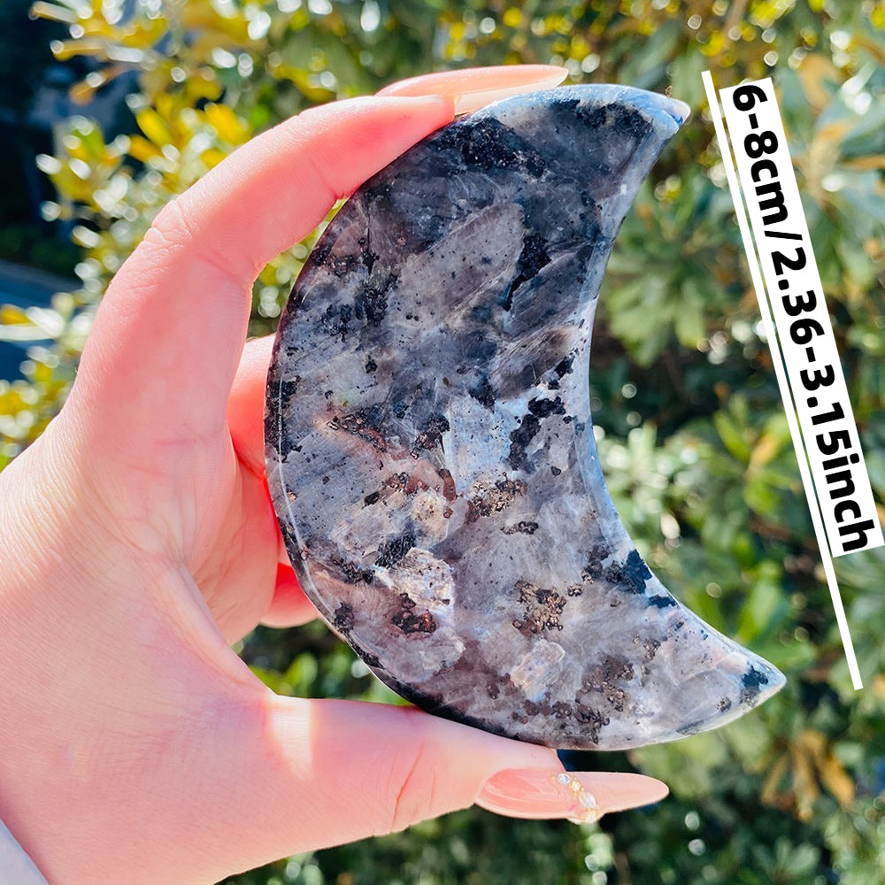 Natural Crystal Moon for Holiday Gift