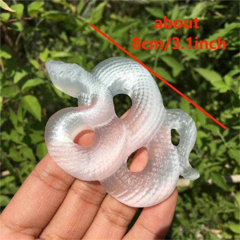 Selenite Snake for Gift