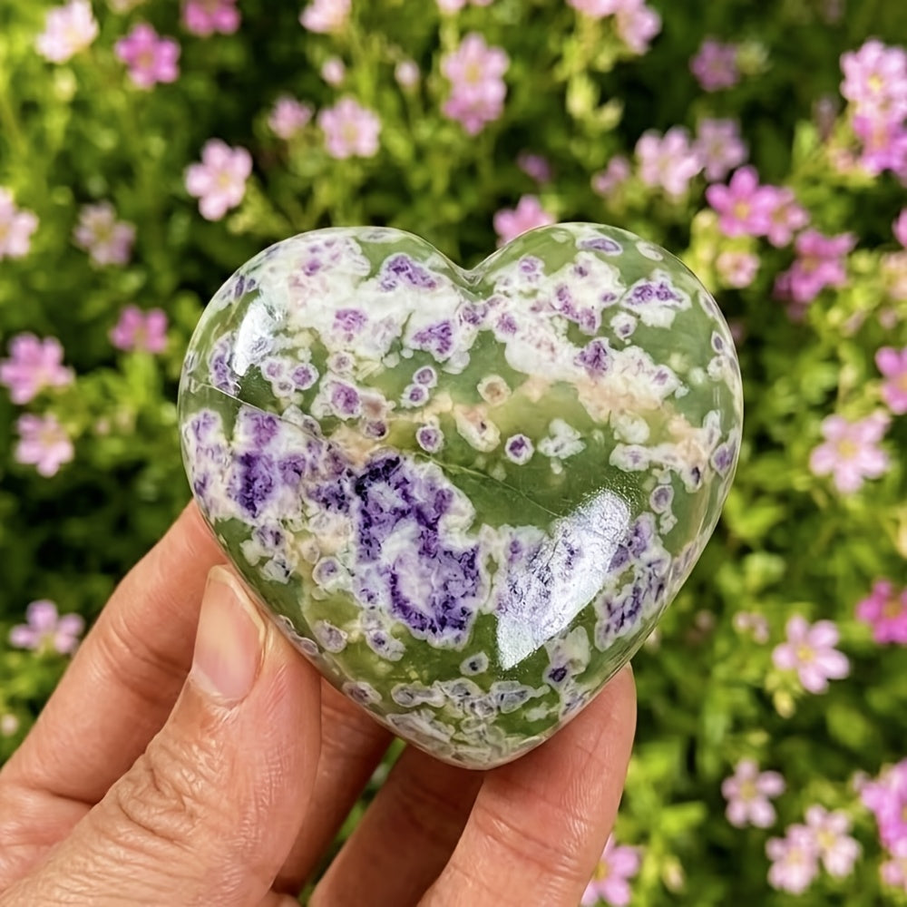 Auspicious Crystal Heart Unique Gift for Family and Friends