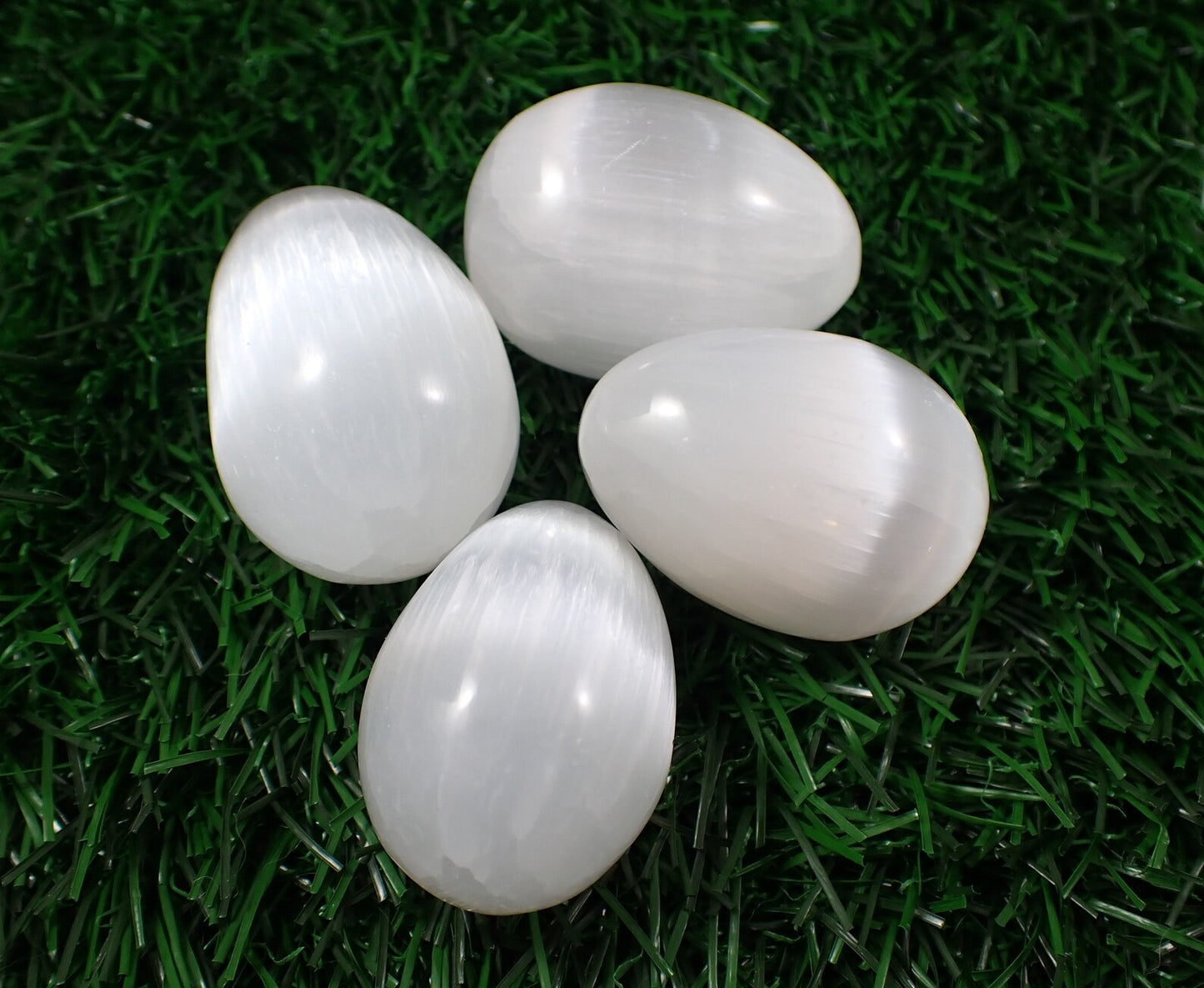 White Selenite Egg quote-onlyquote-only
