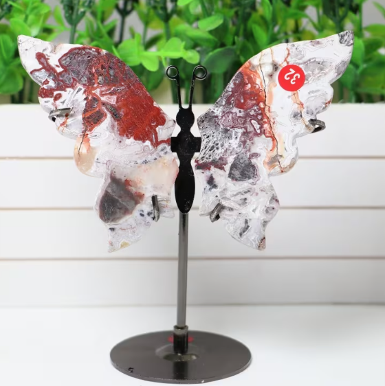 Multi Material Butterfly Wing Carving