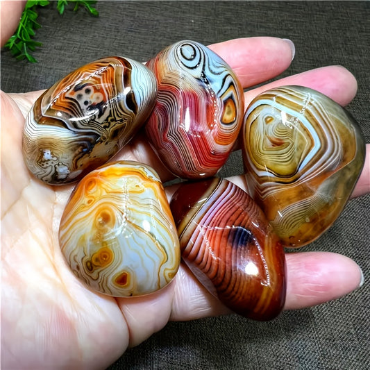 Wholesale Bulk Twisted Agate Palm Stone| CrystalHola