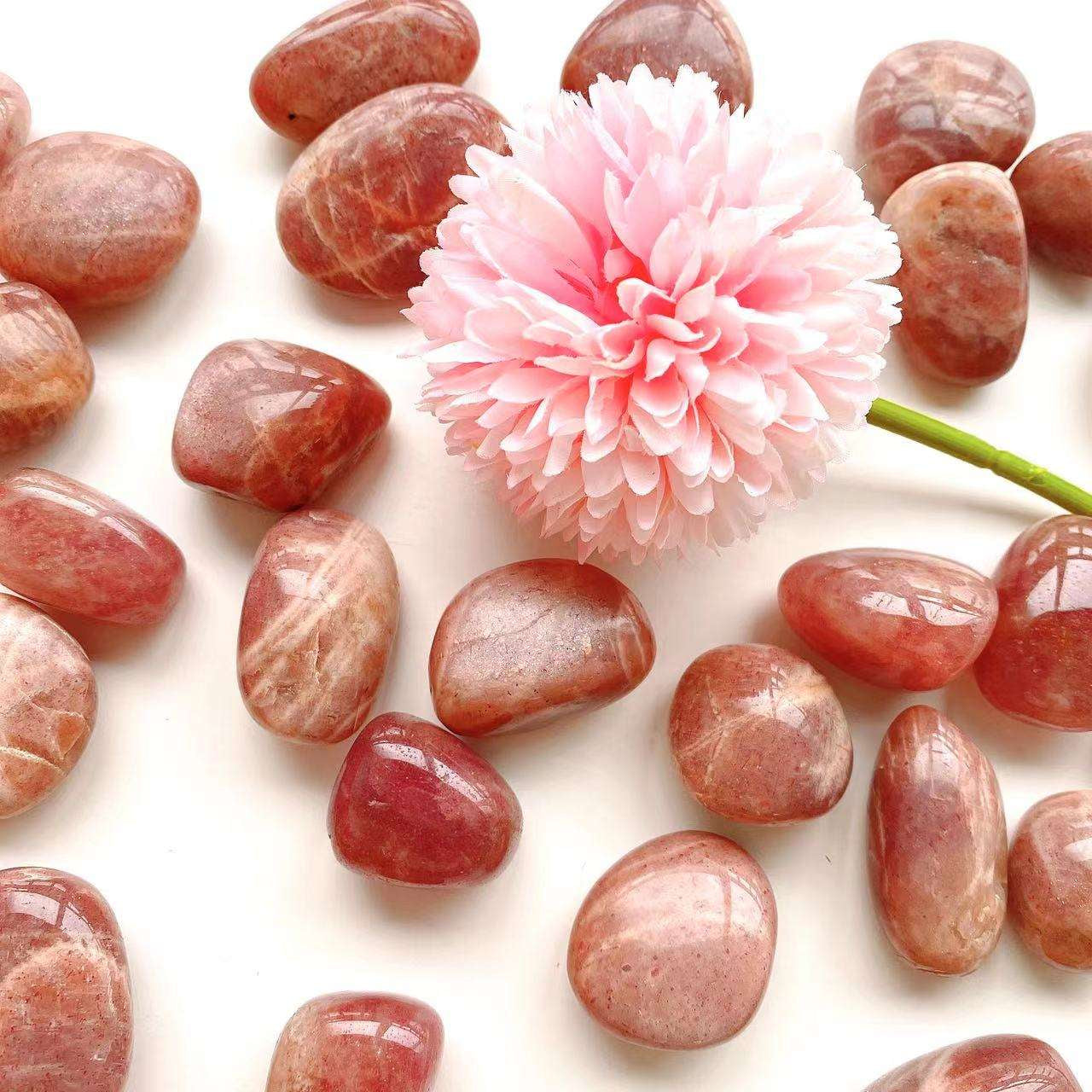 Pierre roulée en Héliodore 2-3cm|CrystalHola Vente en gros