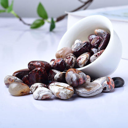 Galet en Agate de Moxico de 2-6 cm | Vente en gros CrystalHola