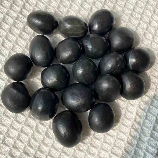 0.78-2.36in Shungite Tumble Stone|CrystalHola Wholesale