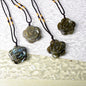 Pendentif Rose en Labradorite 2,3-3cm | Cristal en GrosHola