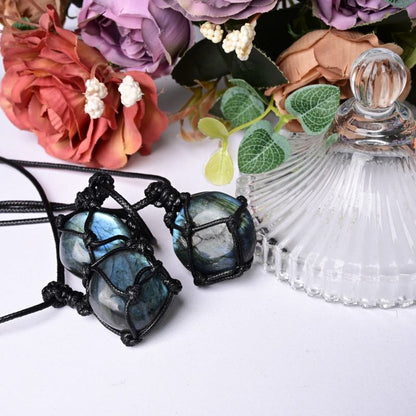 0.9-1.57in Labradorite Round  Pendant |Wholesale CrystalHola