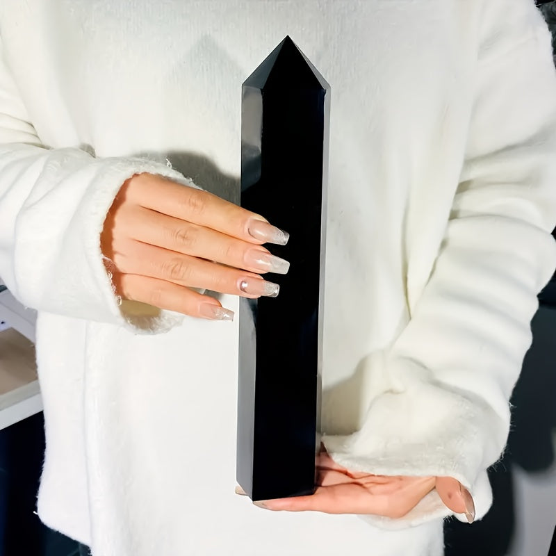 Wholesale Bulk Black Obsidian Tower |CrystalHola