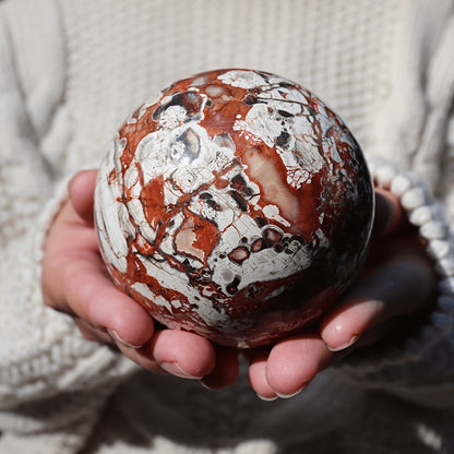 Money Agate Sphere for Decor
