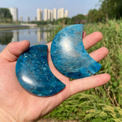 Blue Apatite Moon