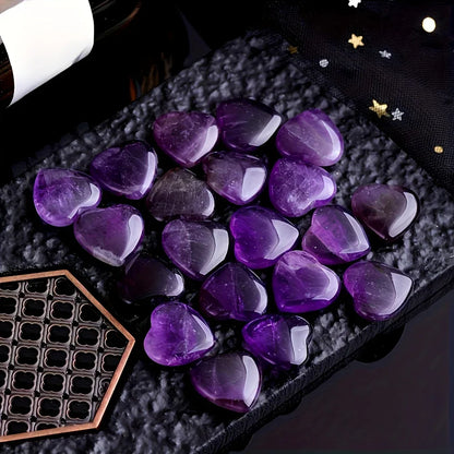 Mini Amethyst Heart - CrystalHola