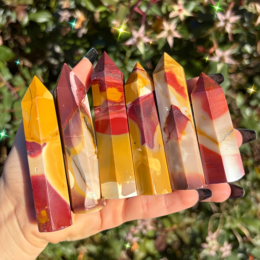 Wholesale Bulk Mookaite Jasper Tower |CrystalHola