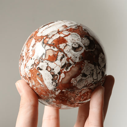 Money Agate Sphere for Decor