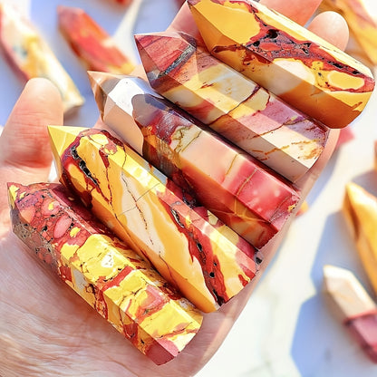 Wholesale Bulk Mookaite Jasper Tower |CrystalHola