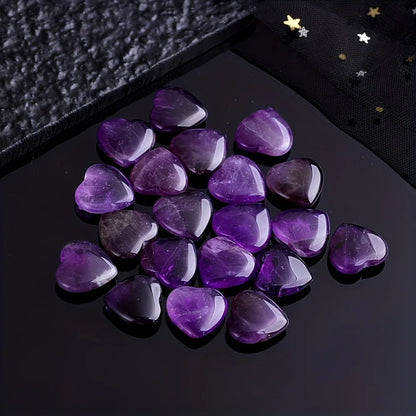 Mini Amethyst Heart - CrystalHola