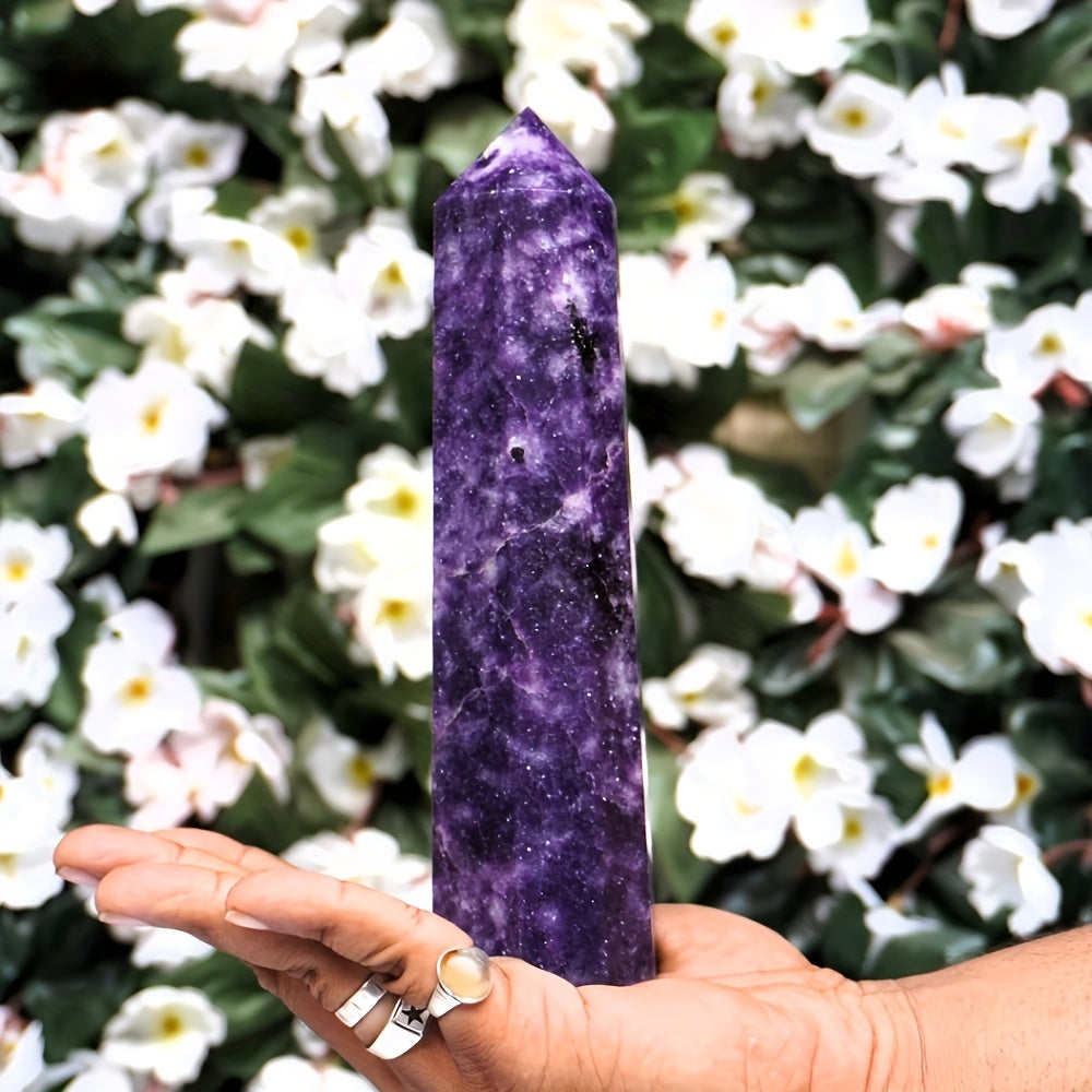 Wholesale Bulk Purple Lepidolite Tower |CrystalHola