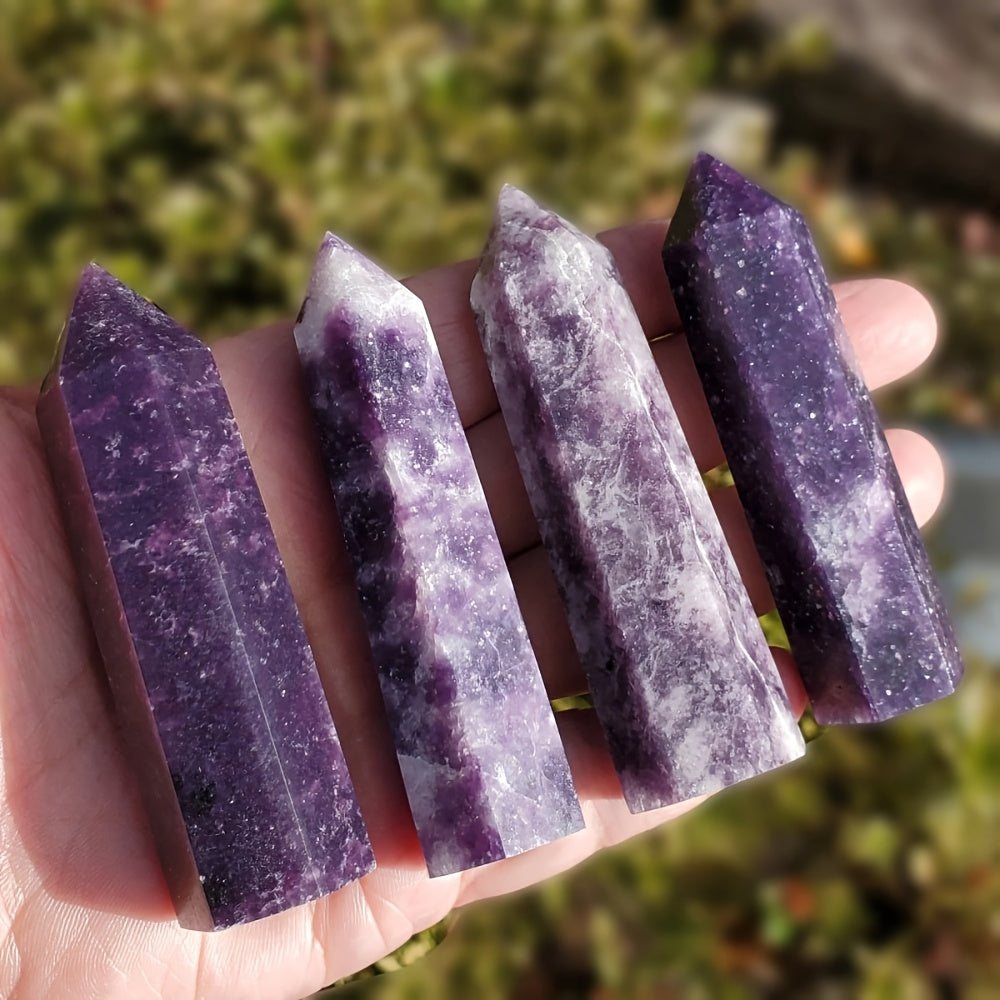 Wholesale Bulk Purple Lepidolite Tower |CrystalHola