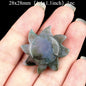 Stone Sun Pollen Tiger Eye Agate Carving Sun