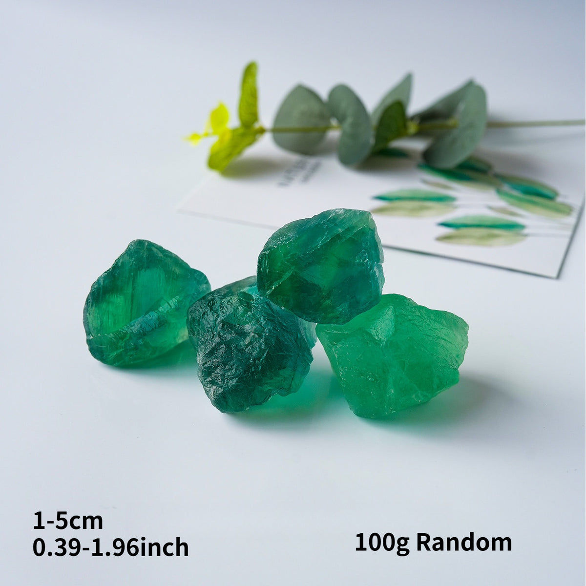 Green Fluorite Raw Stone for Gifts Bulk