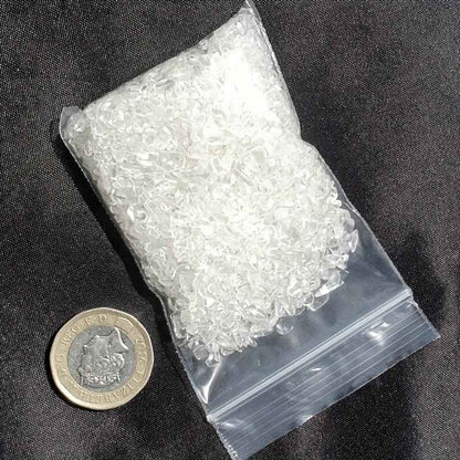 1-12mm Clear Quartz Gravel|CrystalHola