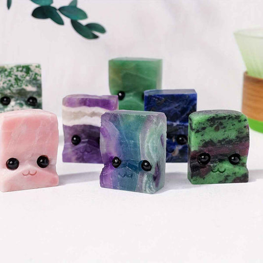 1.18-1.57in Crystal Material  Hedgehog Carving |CrystalHola