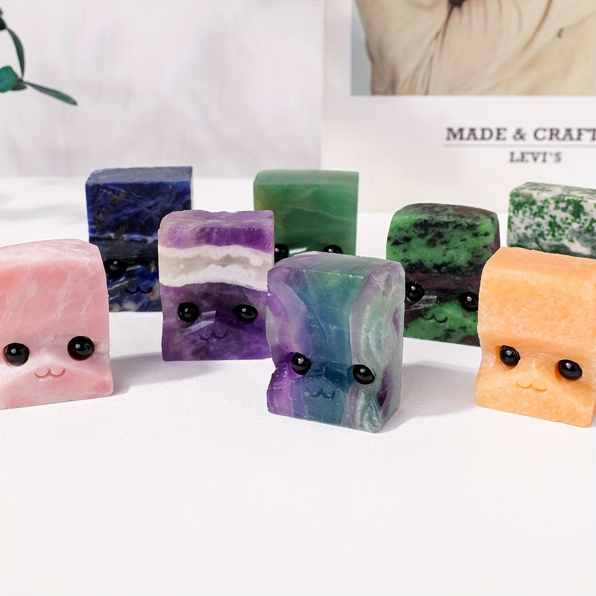1.18-1.57in Crystal Material  Hedgehog Carving |CrystalHola