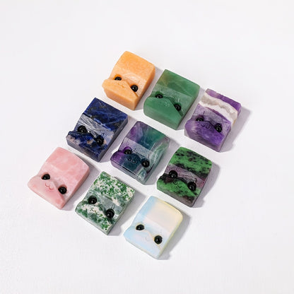 1.18-1.57in Crystal Material  Hedgehog Carving |CrystalHola