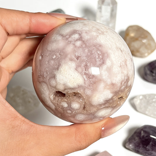 1.18-3.94in Flower Agate Sphere|CrystalHola
