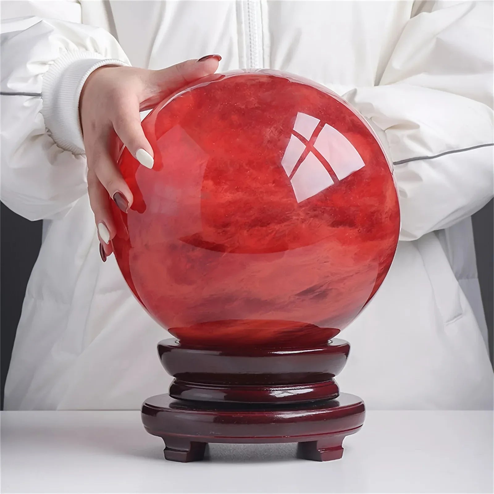 1.18-4.33in Red Smelting Sphere|CrystalHola