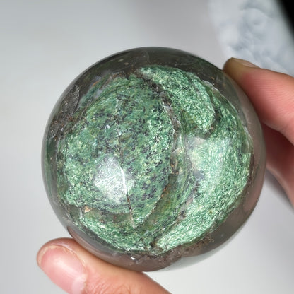 1.57-3.14in  African Emerald Sphere |CrystalHola