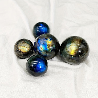 1.57-4.33in Labradorite Sphere|CrystalHola