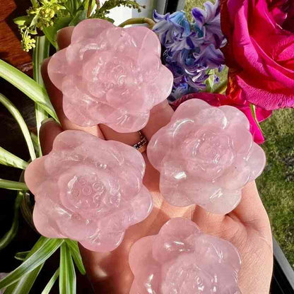 1.572.36inRoseQuartzPeonyFlowerCarvingCrystalHola_3 - CrystalHola
