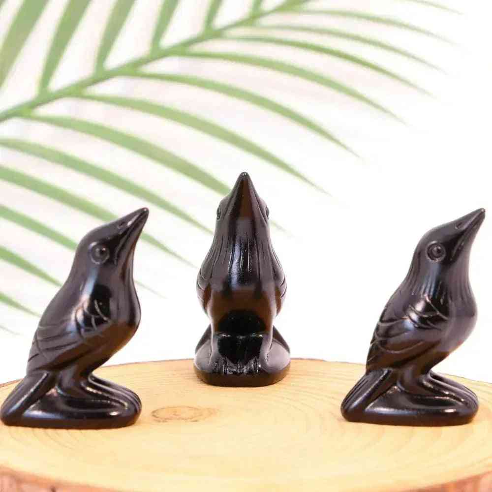 1.96inBlackObsidianCrowCarvingCrystalHola_4 - CrystalHola