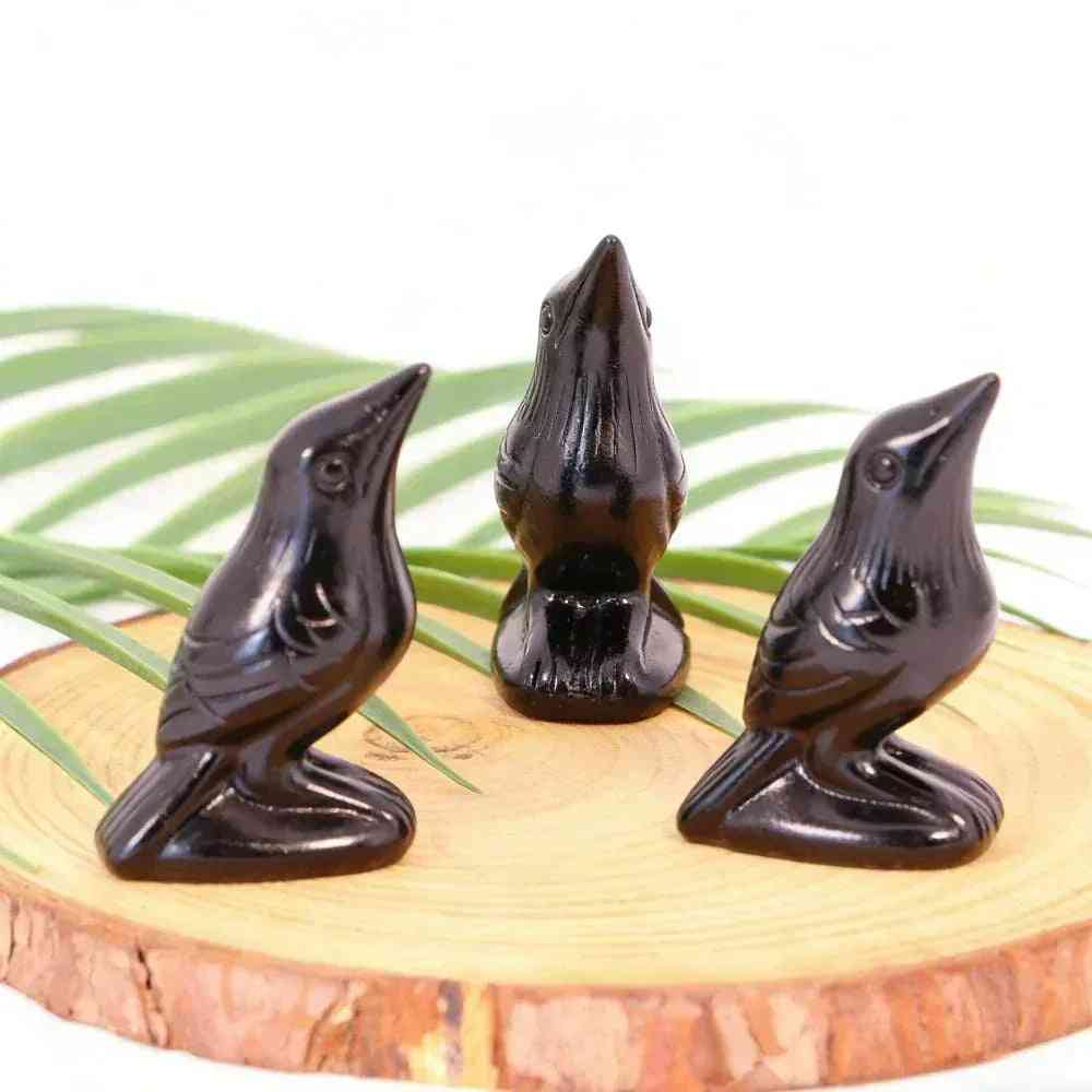 1.96inBlackObsidianCrowCarvingCrystalHola_5 - CrystalHola
