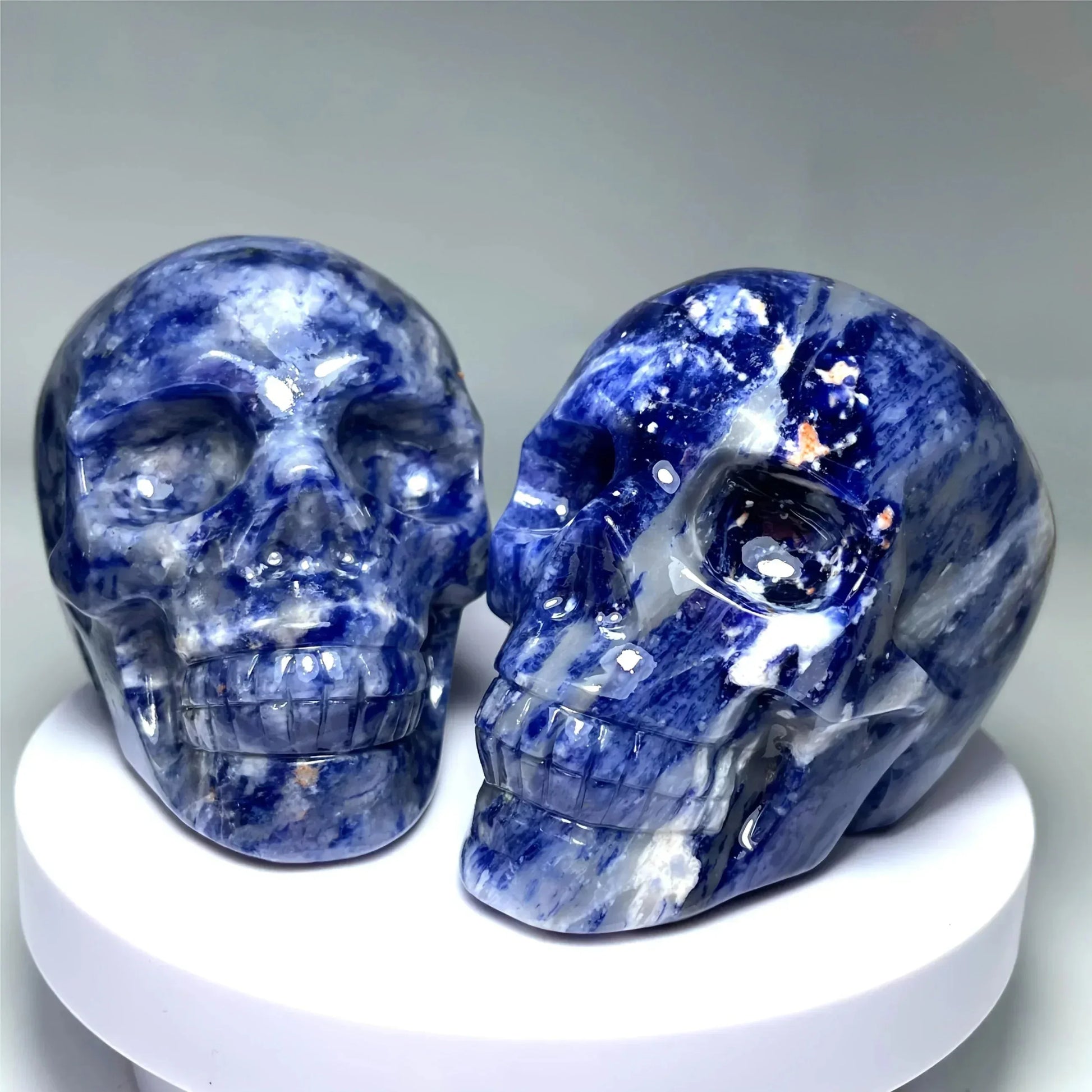 1.96in  Blue Sodalite Skull Carving |CrystalHola - CrystalHola