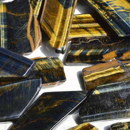 Tiger's Eye Stone Slice