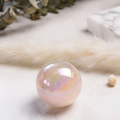 Aura Rose Quartz Sphere