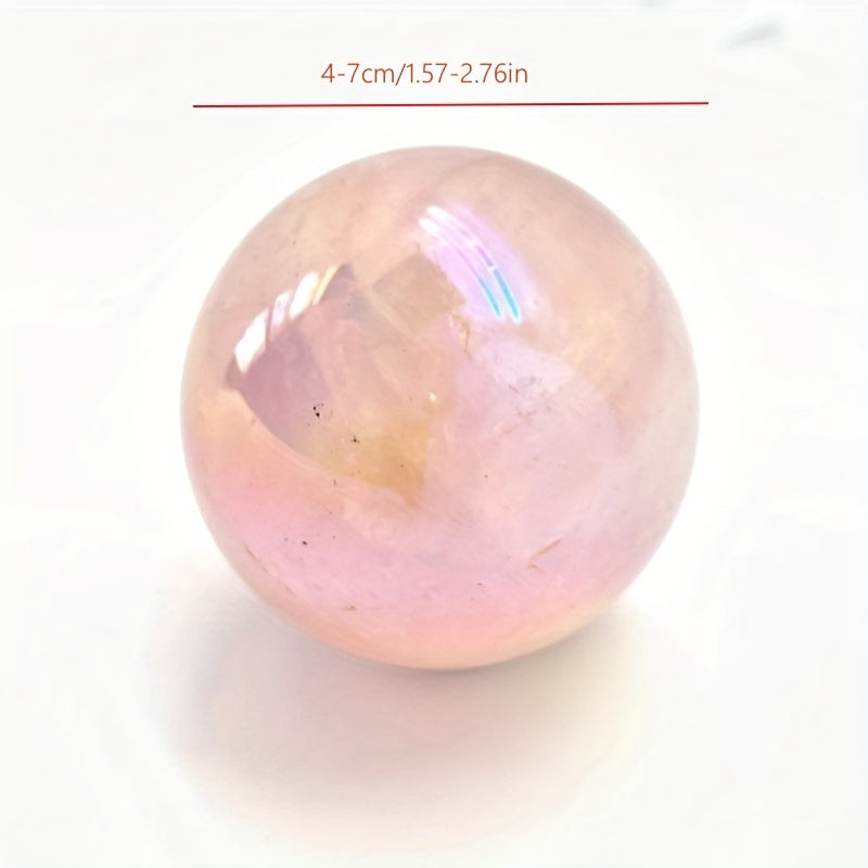 Aura Rose Quartz Sphere