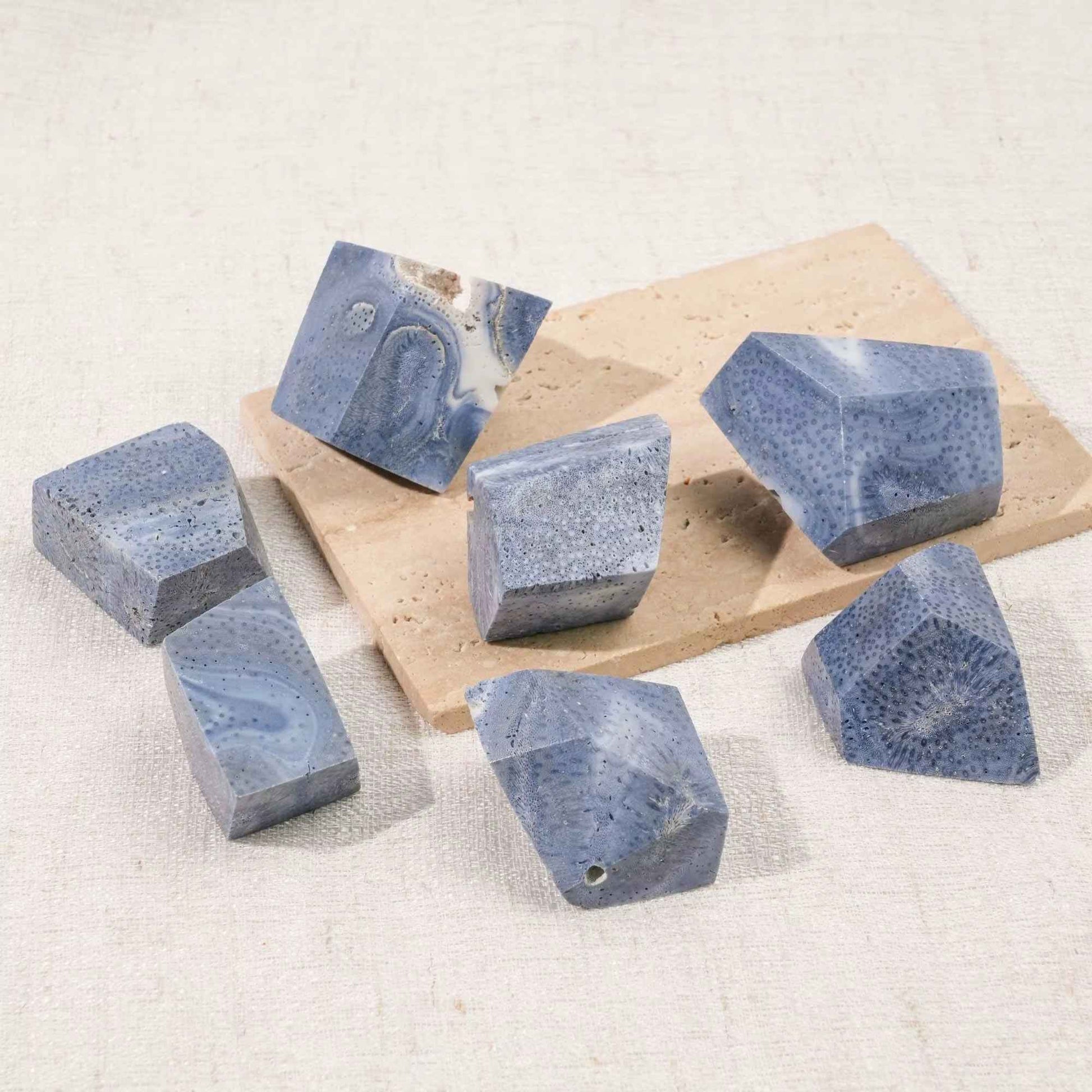 20-100g  Blue Coral Freeform|CrystalHola Wholesale