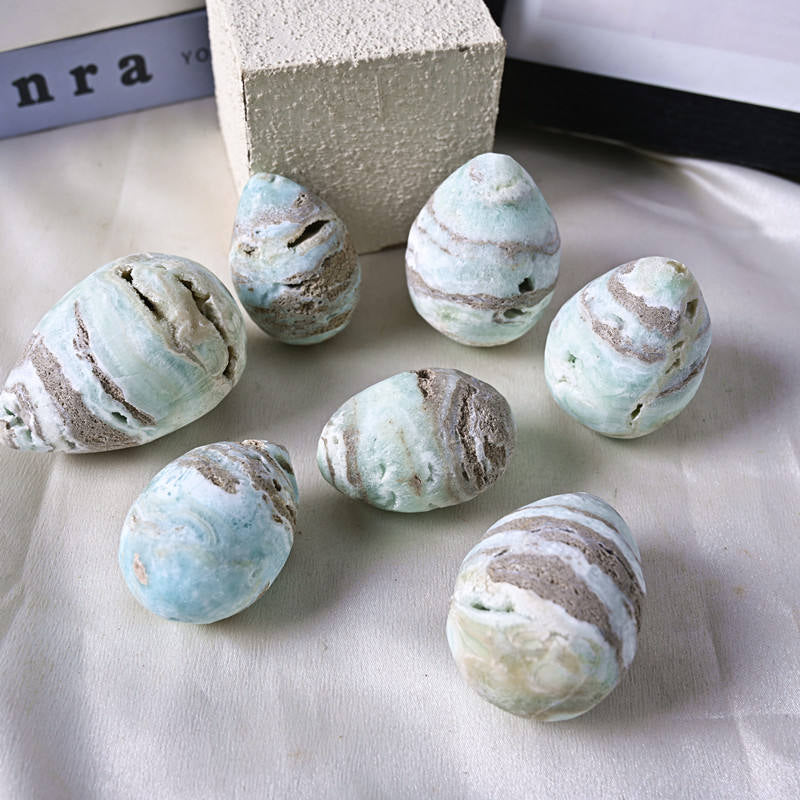 Œuf d'hémimorphite 20-200g |CrystalHola